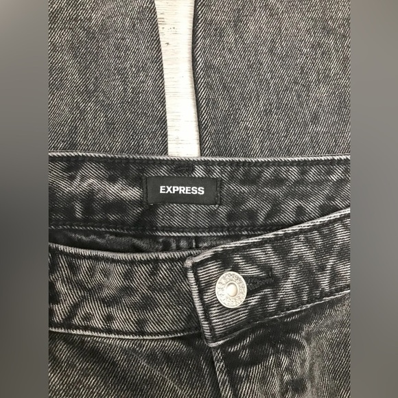 Express Acid-Wash Jeans - Size 14 - Picture 3 of 3